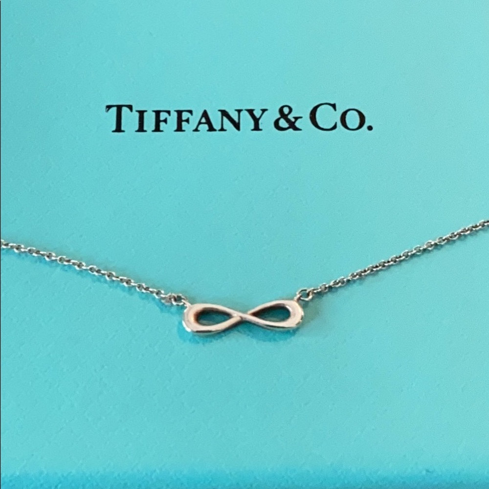 Tiffany & Co. Infinity Necklace (W/ CLEANING KIT)
